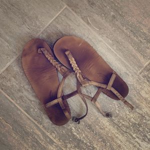 Braided Rainbow Sandals